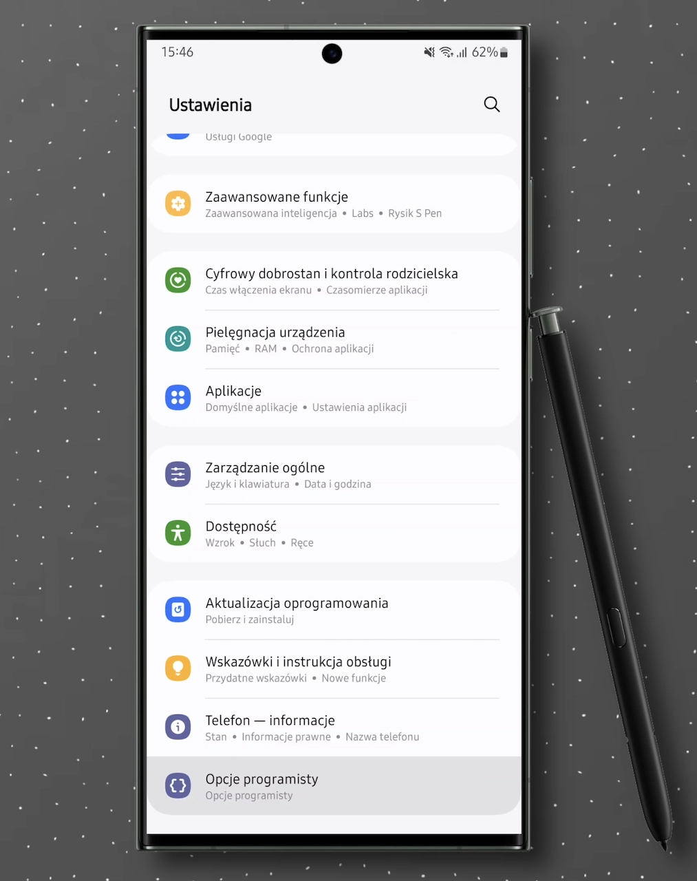 samsung-s24-pierwsze-ustawienia